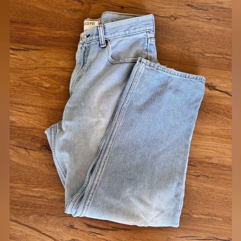 Levi's 550 Relaxed Men's Jeans in Light Blue Y2K 90’s Sz 34x30